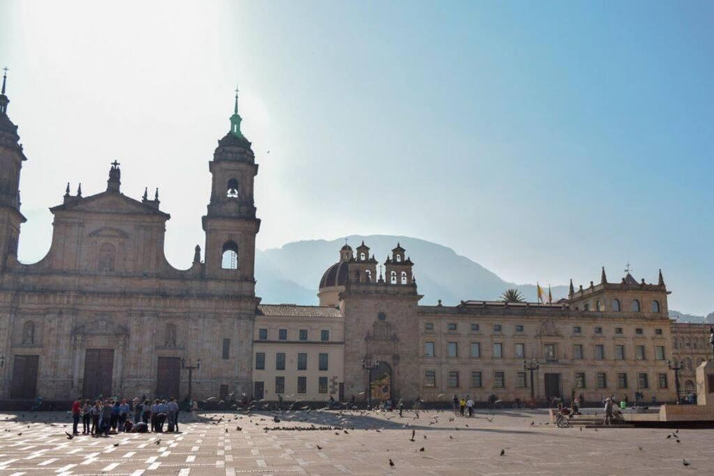 Grandioso Apartaestudio La Candelaria Bogotá Eksteriør billede